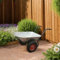 Brouette à deux roues 66 l pour jardin et garage | Brouette stable avec grande capacité de charge | Idéal pour les transports dans le jardin et la maison | Aide pratique au garage