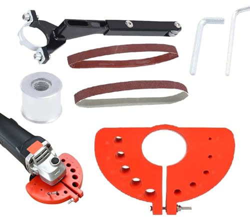 Drill Grinding and Sharpening Device, Angle Grinder Attachment, Precise Grinding Attachment - For Office, Workshop, Kitchen, Woodwork, Construction, Automotive, Industry, Garage