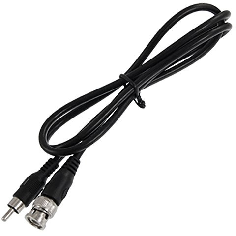 sourcing map 3.3 FT BNC to RCA Coaxial Coax Male Video Cable RG59 M/M M-M Camera