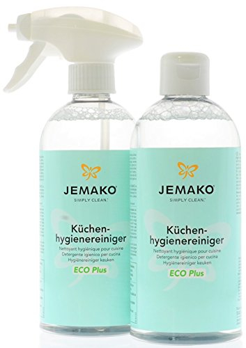 Jemako Küchenhygienereiniger 1 Liter - 2 x 500ml Flasche