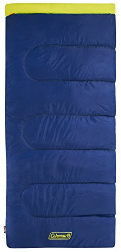 Coleman Schlafsack Heaton Peak 220, Deckenschlafsack Camping, extralanger leichter Sommerschlafsack, Outdoor und Indoor nutzbar