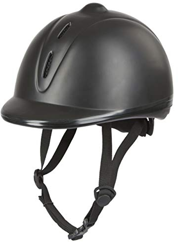Covalliero Helm Reithelm Econimo VG1 Schwarz, 58-61 cm