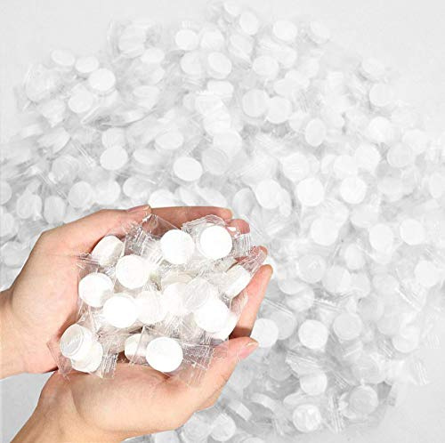 Swity Home Compressed Towel Coin Tissues Portable Wipe Napkin Paper Tablets Non-Woven Disposable Compressed Cotton Coin Tissue Towel Home Hand Wipes for Travel Camping Beauty Salon Outdoor (300)