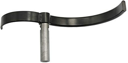 Outils de tournage sur bois courbés de forme spéciale de tour de travail du bois de tour de repos d'outil de 25 MM (C)