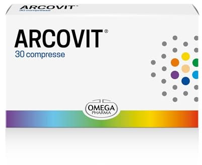 Omega Pharma - Arcovit, Integratore Alimentare con Formula Multivitaminica, Rafforza il Sistema Immunitario - 30 Compresse
