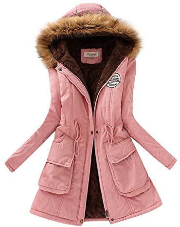 riou Abrigos Plumas de Cremallera Acolchado Invierno Chaqueta Parka Felpa Suéter Talla Grande Camisa de Manga Larga Hoodie Más Gruesa al Aire Libre caliente Chaquetas 2024