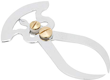 Calibro per, Spessimetro in Acciaio Inossidabile, Calibri a Doppia estremità per Tornitura del Legno, per Diametro Esterno Interno, Calibri per Giunti e Divisori