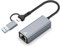USB C to Ethernet Adapter, USB 3.0 to Ethernet, 1000 Mbps LAN Adapter, Gigabit Network Adapter for Windows, MAC OS, Linux Steam Deck, Switch Tablet, Laptop XPS, TV Box (A+C 1000Mbps)