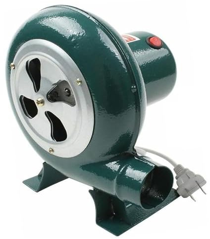 Soplador De Barbacoa - Soplador De Aire Eléctrico Centrífugo, Turbina Soplador De Castillos Hinchables, Excitador De Llama De Arranque De Fuego, Parrilla del Encendedor del Carbón De La Fan(100W)