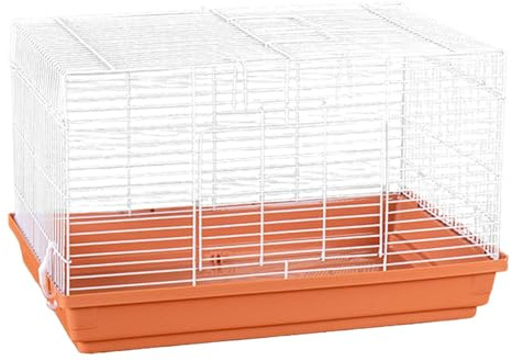 Hamsterhaus, tragbar, Rennmaus, belüfteter Chinchilla-Käfig mit abnehmbarem Boden, kleines Haustierzubehör für den Innen- und Außenbereich