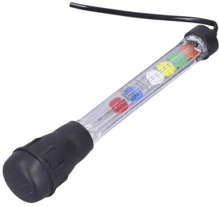 SPYMINNPOO Testeur d'antigel de Voiture, Tuyau en Verre, Densimètre de Précision pour l'analyse de la qualité du Liquide de Refroidissement Automobile en Fahrenheit et Celsius