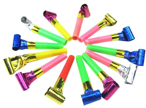 100 pezzi di fischietti for bambini, giocattoli for feste compleanno Per Feste Natale