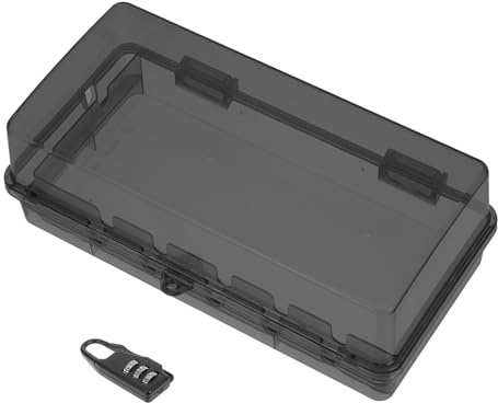 MAGICLULU Boîte de Protection Étanche pour – Grosse Taille Noire, Cache-prise de Sécurité Bébé, Protection Anti-éclaboussures pour Prises Extérieures, Rangement Câble Résistant à