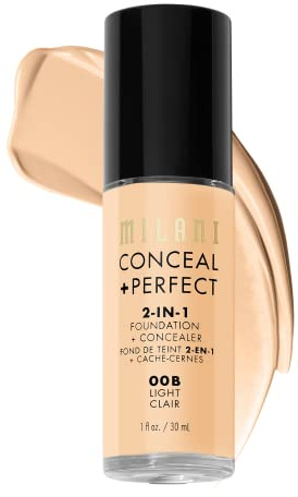 MILANI Conceal + Perfect 2-In-1 Foundation + Concealer - Light
