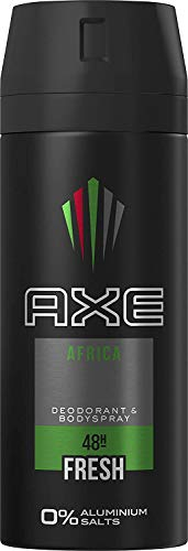 AXE Deospray Africa ohne Aluminium 150 ml, 3er Pack (3 x 150 ml)