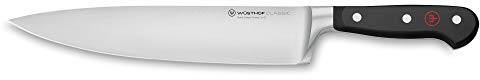 WÜSTHOF Classic, Couteau de Chef, 23cm, Noir/Argent, 1030100123