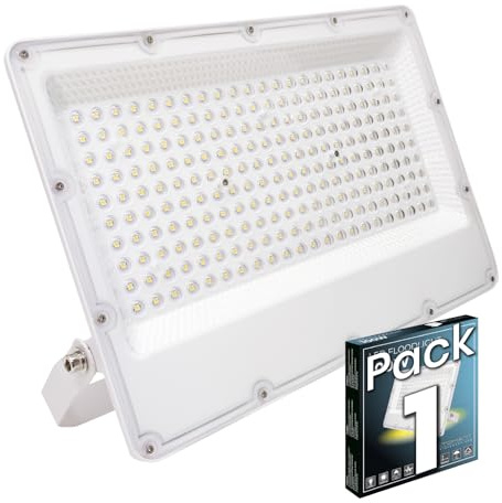 LED ATOMANT Foco Proyector LED Exterior 200W Color Luz Fria IP65 20100lm | Color Blanco Frio 6500K, Impermeable