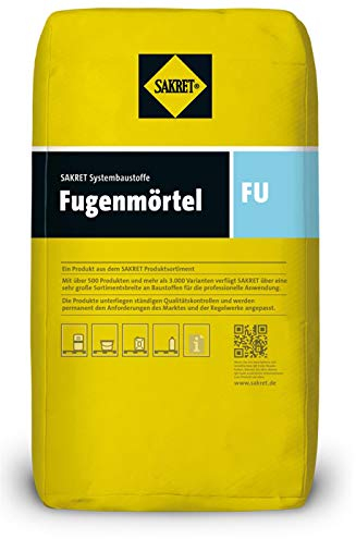 Sakret Fugenmörtel FU #40 weiß, 25 kg