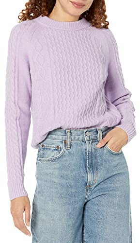 Amazon Essentials Donna Maglione a Trecce