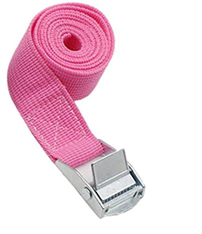 5M Buckle Zurrgurt Cargo Straps Fit for Auto Motorrad Fahrrad mit Metallschnalle Abschleppseil Strong Ratchet Belt Fit for Gepäcktasche (Color : Pink) Little Surprise