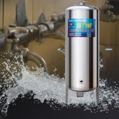 Pressure Tank Druckbehältertanks Für Wasser, Freistehendes Druckbehälter-Kit Für Brunnen Mit Entlüftungsventil, 15 25 40 50 65 80 Gallonen Automatische Wasserversorgungs-Lagertanks/Zisternen-Wassertan