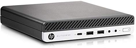 HP EliteDesk 800 G4 Desktop Mini Intel Core i5 8500T - Disco duro SSD de 512 GB (32 GB, Windows 11 Pro, incluye software)