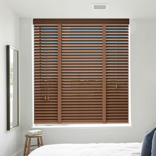 Persiana Veneciana de Madera Maciza (90X160 cm)
