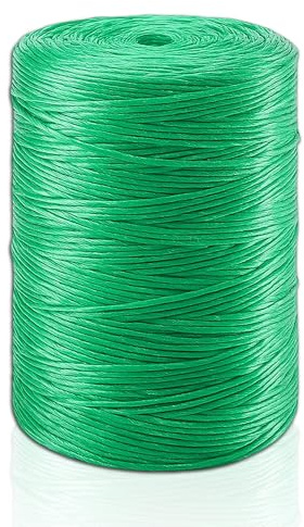 AIBULO – 200m Natural Jute Garden Twine String | Eco-Friendly, Strong & Biodegradable Twine Rope for Plants, Gardening, DIY Crafts, Outdoor Use, Gift Wrapping, Home & Floristry