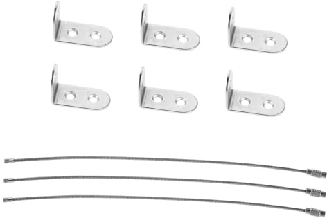MERRYHAPY 3 Juegos De Dispositivos Anticaída Para Muebles Infantiles Estanterías Estanterías Anclajes Antivuelco Para Muebles