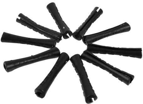 PAMINGONO 10Pcs Bike Brake Cable Protective Sleeves Cycling Line Guard Tube Wrap Covers Black for Frame Scratch Prevention Easy Install Housing Protector