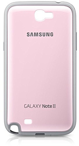Samsung Original Schutzhülle / Cover EFC-1J9BPEGSTD (kompatibel mit Galaxy Note 2 / Note 2 LTE) in pink