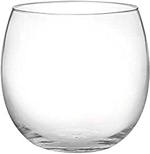 H&H 68/6622 Bubbly Confezione 6 Bicchieri in Vetro, 460 CC