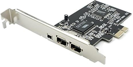 axGear PCIE PCI-E FIREWIRE IEEE 1394 3 Port FIRE Wire Controller Card for Desktop PC