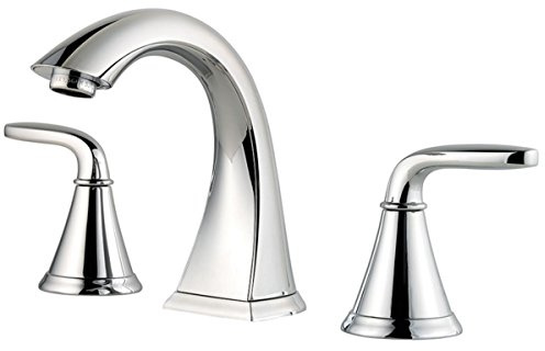 Pfister LF049PDCC Pasadena 2-Handle 8 Inch Widespread Bathroom Faucet in Polished Chrome