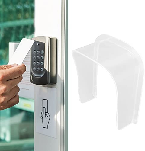 Türklingel Abdeckung Transparent, Abdeckung für Klingel Außen Klingel Abdeckung Aussen Wetterschutz Klingel Regenabdeckung Klingel, für Ring Türklingeln, Sprechanlage und Codeschloss Haustür