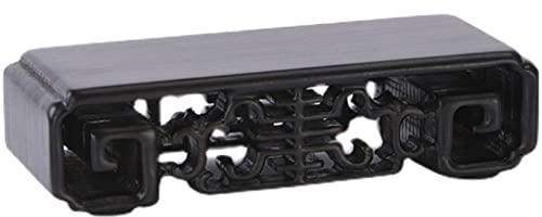 Pflanzenständer, Garten-Blumentopf-Riser Holzschnitzer Dekorative Basis Haus Retro -Ornamente Moderner Topf Weihrauch Brenner Basis Vase Basis Blumentopfhalter für den Eingangsbereich des Wohnz