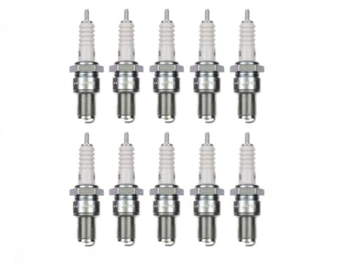 10x Zündkerze B7ES passend für Motorrad & Roller – 10er Pack, M14