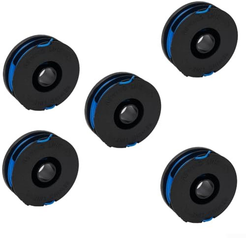 BlissfulAbode Whipper Snipper Wire String Trimmer Replacement Spool Line Spool & Line For Spear & Jackson GT450, GT600, N1F-GT-280/450-D, S6030ET(5PCS)