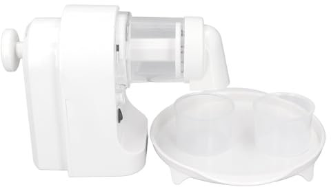 Ice Crusher Machine Electric Shaved Ice Machine 2000mAh USB Rechargeable Manual Ice Shaver Crushed Ice Maker with 2 Reusable Ice Cups for Party, Bars, Restaurants