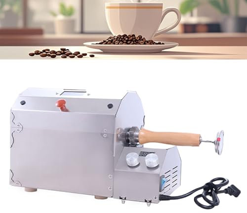 WEICNE Torréfacteurs De Café, Torréfacteur électrique, Grille-Pain électrique pour La Maison, Café en Grain, Cacahuète, Noix De Coco, Châtaignes, Grille-Pain, Magasin/Maison