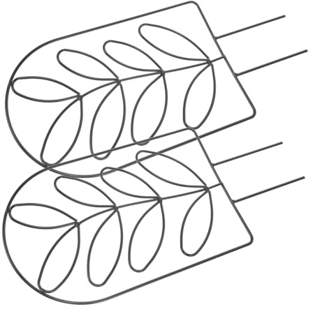 JOINPAYA 2piezas Enrejado de Jardín para Plantas Trepadoras de Hierro Decorativo Soporte para Macetas Suministros de Jardinería para Paisajismo Interior y Exterior