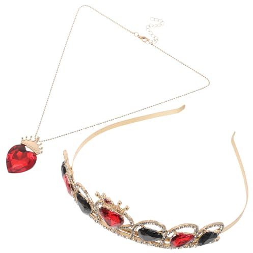 TOVINANNA Diadème en Cristal Forme de Cœur Couronne de Princesse pour Femme Accessoire de Tête pour Mariage Anniversaire ou Déguisement