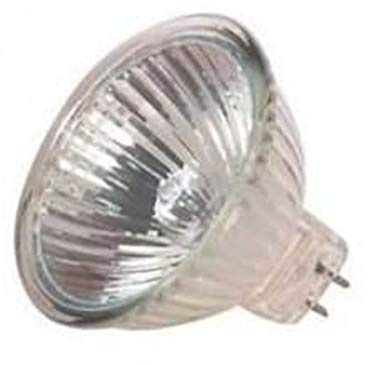 Anyray (10-Pack) JCDR 120 Volts 35 Watts GU5.3 BI-PIN Clear Wide Beam Long Life 120V 35W