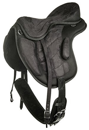 HKM Baumloser Sattel, Schwarz, 18