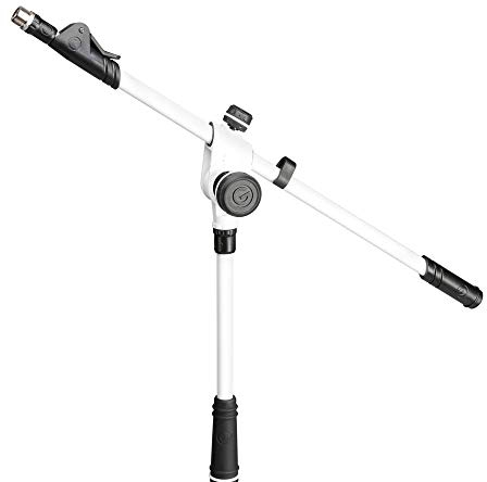 Gravity MS 4322 W - Pied Micro sur Trépied Perchette Télescopique 2 Points blanc