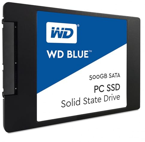 Hard Disk Western Digital Blue WDS500G1B0A 2.5 SSD 500 GB Sata III