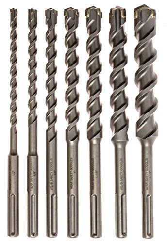 7 Piece Carbide Tipped Masonry Drill Bit Set, SDS Max!!!