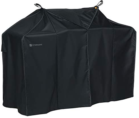 CLASSIC ACCESSORIES Storigami Easy Fold Wasserabweisende Grillabdeckung, 147 cm, Kohleschwarz