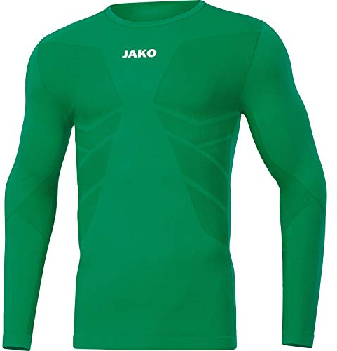 JAKO - Maillot Manches Longues Comfort 2.0, Mixte, Vert Sportif, M