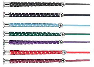 USG 16300050-100-110 Silvery Reitgerte, Schwarz, Länge: 110cm